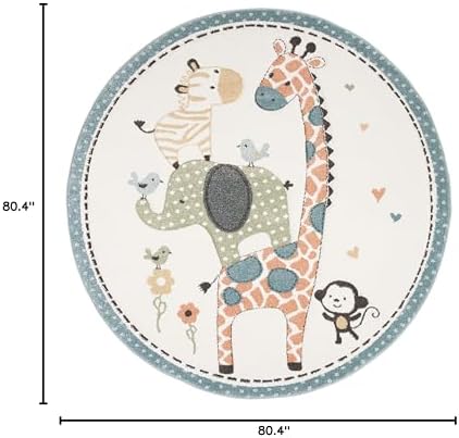 SAFAVIEH Carousel Kids Collection Area Rug - Image 2