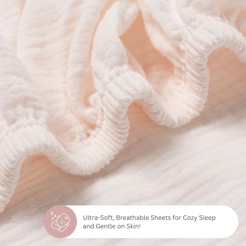 TansyPanda Muslin Halo Bassinet Sheets - Image 7