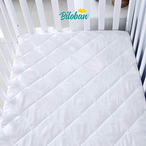 Zippered Mini Crib Mattress Protector Waterproof, 6-Sided Encasement - Image 6