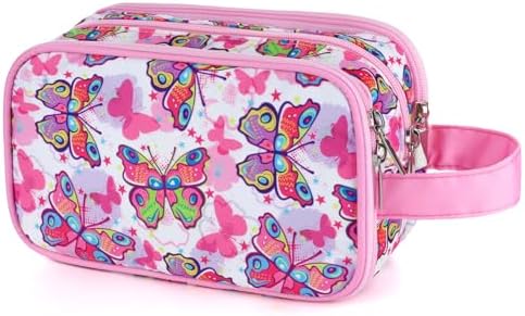 Kids Toiletry Bag for Girls, Travel Toiletry Bag for Little Young Girls by Vipdeal