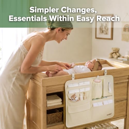 haakaa NestSide Hanging Diaper Organizer - Image 2