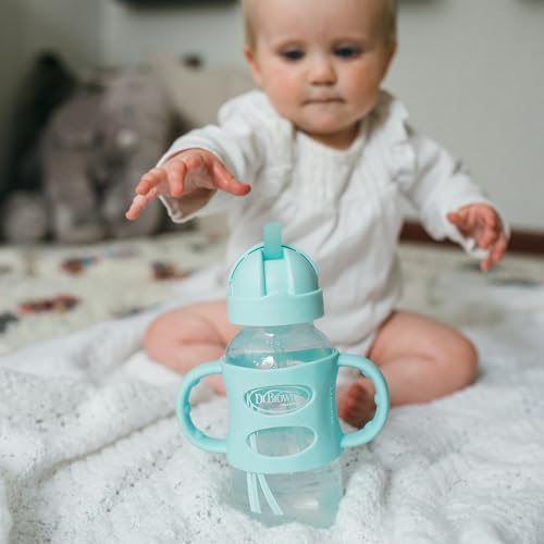Dr. Brown's Wide-Neck Sippy Straw Bottle - Image 5