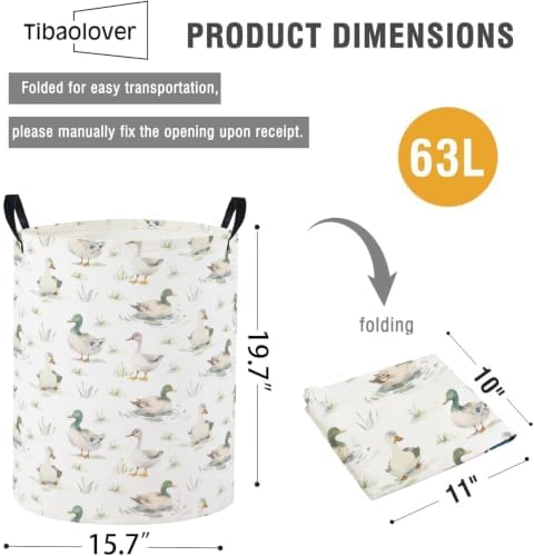 Baby Laundry Basket Baby Nursery Hamper Kids Laundry Basket Toy Storage Bin - Image 2