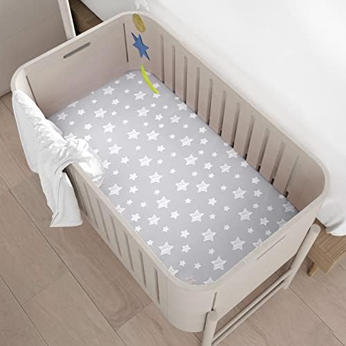 Mini Portable Crib Sheets 4 Pack - Image 6