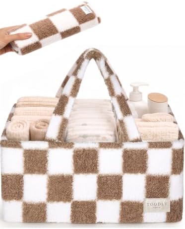 Baby Diaper Caddy Organizer by Toodly