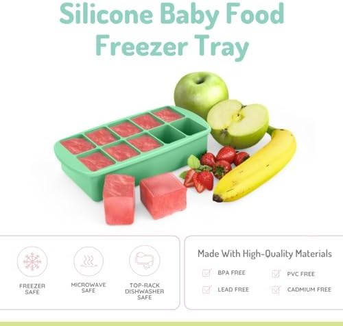 melii Silicone Baby Food Freezer Tray - Image 2