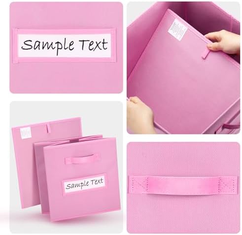 13x13 storage cube bins Foldable Fabric storage cubes - Image 3