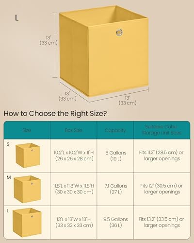 SONGMICS Storage Cubes - Image 4