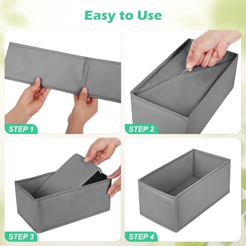 Drawer Clothing Organizer 16-Pack - Image 4