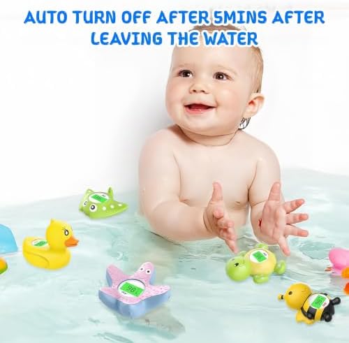 Baby Bath Thermometer for Tub, Floating Digital Water Temperature Thermometer - Image 4