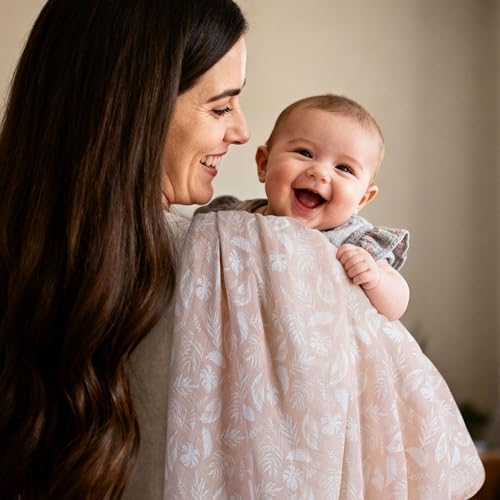GLLQUEN BABY Muslin Swaddle Blankets 4Pk Receiving Blanket Large 35" x 40" - Image 6