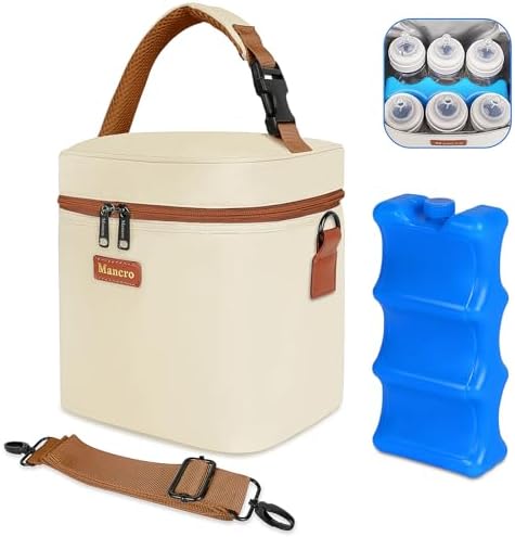 Mancro Breast Milk Cooler Travel Bag by Mancro