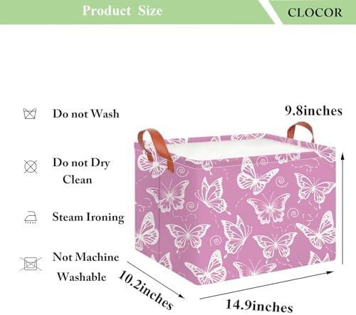 CLOCOR Rectangular Storage Basket Empty, Gift Basket, Waterproof Storage Bin - Image 6