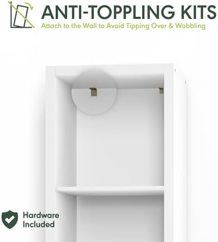 Furinno Cubicle Book Shelf, 3-Cube Bookshelf, Extra Thick Frame Horizontally & - Image 4