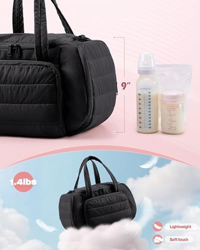 Marscamd Quilted Breast Pump Bag Compatible - Image 2