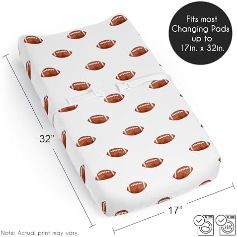 Sweet Jojo Designs Baby Changing Pad Cover Sheet - Image 6