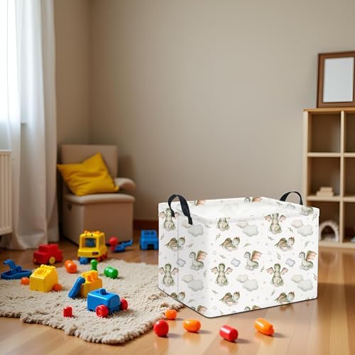Rectangular Baby Girl Basket Kids Baby Storage Basket Storage Bin Organizer Box - Image 3