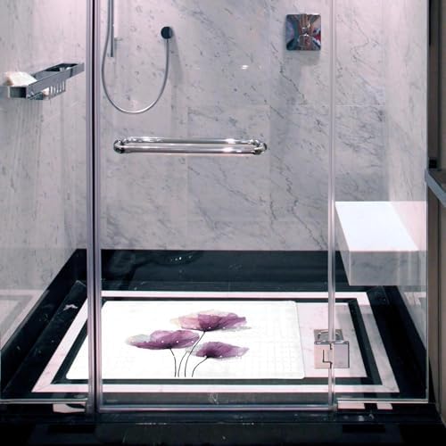 Shower Mat Bathtub Mat, 26.8x15.1 inch, Non-Slip Bath Mat - Image 6