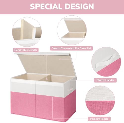 INDRESSME 85L Large Collapsible Toy Storage Box - Image 7