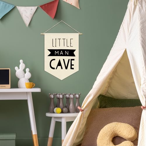 Boys Room Decor, Little Man Cave Sign - Image 6