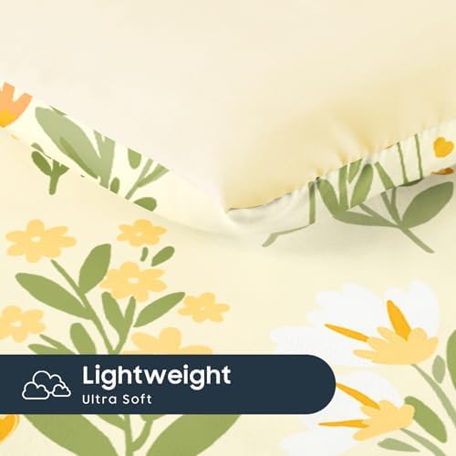 Wake In Cloud - Floral Toddler Bedding Set - Image 6