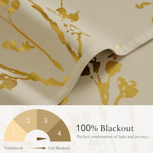 NICETOWN Blackout Light Beige Kitchen Valances Decor - Image 5