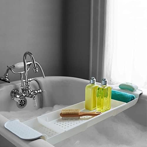 Expandable Drain Bath Shelf Caddy Tray - Image 5