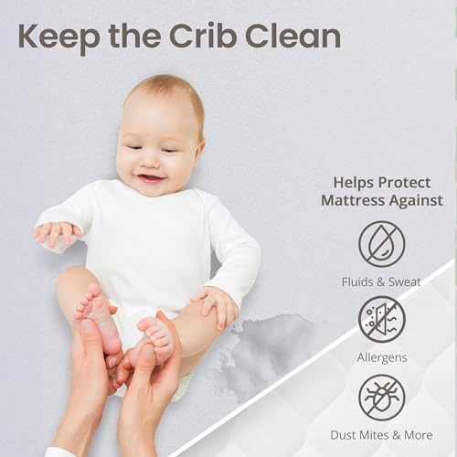 SafeRest Waterproof Mattress Protector Crib Size - Image 2