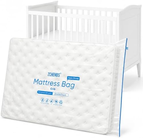 ZCHENBS® - Crib Mattress Bags for Moving, Waterproof Mattress Storage Bag by ZCHENBS