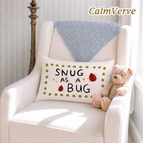 Ladybug Room Decor Ladybug 12x20 Pillow Cover - Image 2