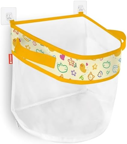 UNEEDE Duck Print Bath Toy Organizer, 4.15 Gallons Bathtub Toy Holder by UNEEDE