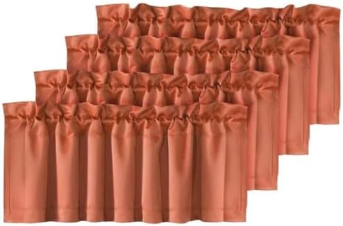 H.VERSAILTEX Blackout Valances for Windows, Kitchen Valance Curtains for Living by HVERSAILTEX