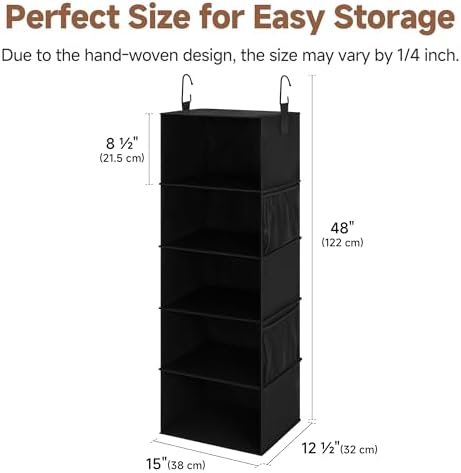 StorageWorks Hanging Closet Organizer - Image 3