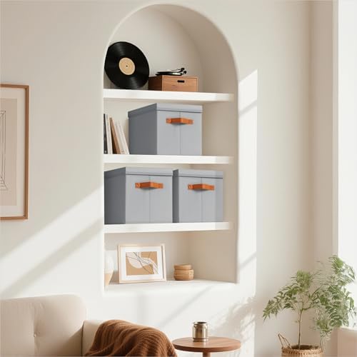 Homsorout Storage Bins with Lids - Image 6