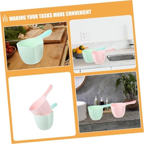 HOMSFOU 4pcs Plastic Water Scoop Ladle - Image 7