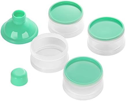Accmor Formula Dispenser On The Go, 4 Compartments Stackable Formula Container - Image 2