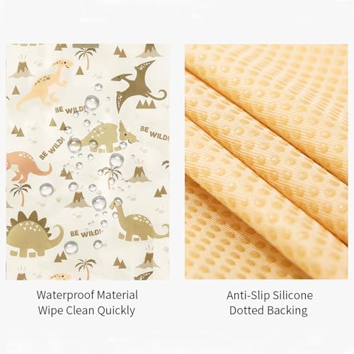 Insular Baby Splat Mat for Under High Chair/Arts/Crafts, Anti Slip and - Image 5