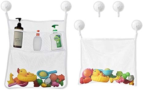 TTSAM Bath Toy Organizer Mesh Storage Organizer Baby Shower Toys Bathtub Net by TTSAM
