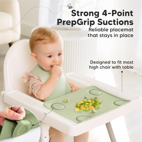 KeaBabies 2pk Silicone Placemats - Image 4