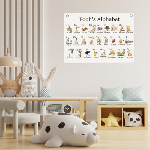 Alphabet Nursery Classroom Decor Play Room Decor Hanging Banner 30"x20" - Image 6