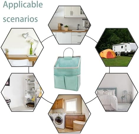 2pcs Wall Hanging Storage Bag, Wall Hanging Organizer Bags - Image 5