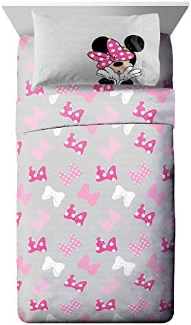 Disney Minnie Mouse Full Size Comforter Set 7 Piece Kids Bedding - Image 3