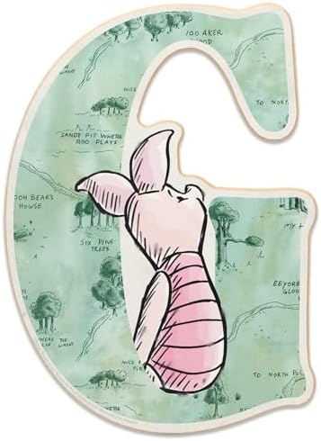 Disney Winnie the Pooh Letter G Wood Wall Decor by OpenRoadBrands
