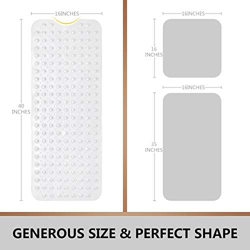 Upgrade Baby Bath Mat Non Slip Extra Long Bathtub Mat - Image 4