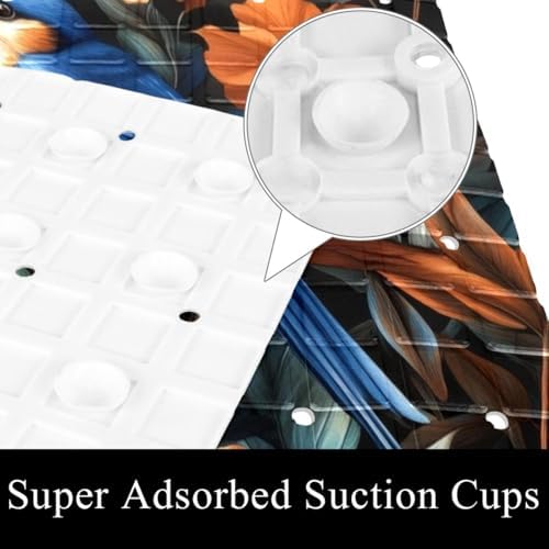 Non Slip Bathtub and Shower Mat 26.8x15.1 inch, Bath Mat - Image 3