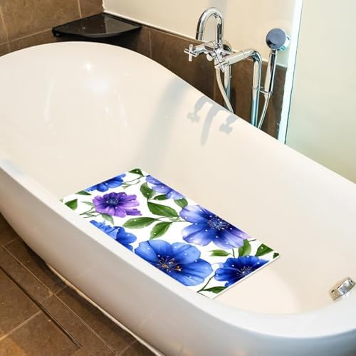 Bathtub Mat Non Slip 26.8x15.1In, Bathroom Decor PVC Shower Mats - Image 5