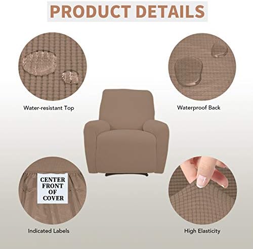 Easy-Going 100% Waterproof Recliner Chair Cover，1-Piece Recliner Slipcover - Image 3
