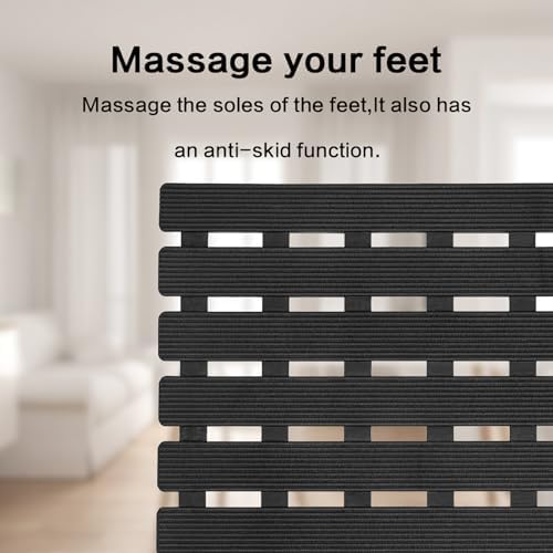 BEMISO Shower Mat Non Slip Bathtub Mat 37.4 x 15.7 Inch Bath Mat - Image 3