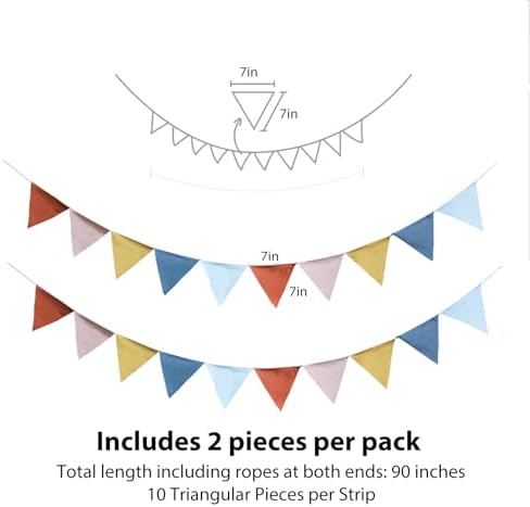 3.9ft Half Circle Banner - Image 2