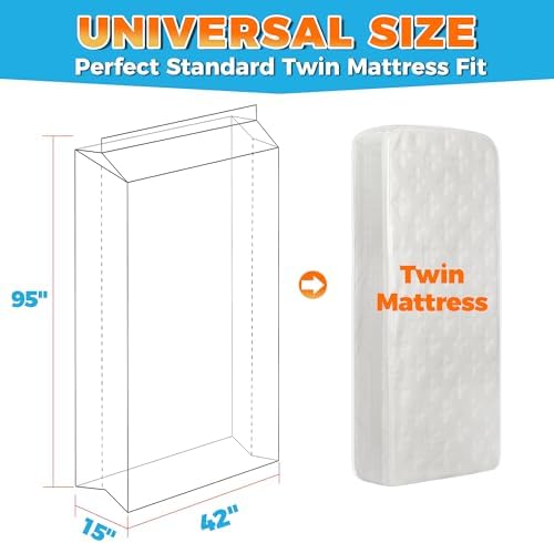 Storage Standard Twin Mattress Storage Bag - Image 5
